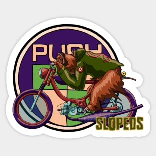 Puch Sloth for The Slopeds Sticker